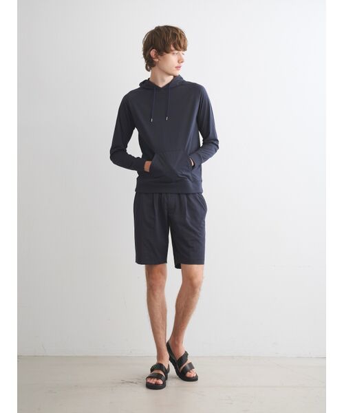 three dots / スリードッツ その他パンツ | Men's powdery cotton shorts | 詳細8