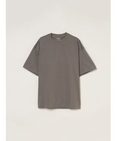 three dots / スリードッツ Tシャツ | Men's powdery cotton urban fit crew neck