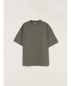 three dots / スリードッツ Tシャツ | Men's powdery cotton urban fit crew neck