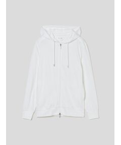 Men's sanded jersey zip hoody