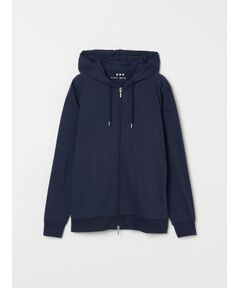 Men's sanded jersey zip hoody