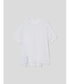 Cashmere cotton dolman tee