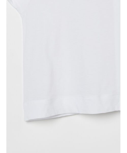 three dots / スリードッツ シャツ・ブラウス | Cashmere cotton half slv shirt | 詳細4