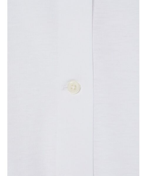 three dots / スリードッツ シャツ・ブラウス | Cashmere cotton half slv shirt | 詳細5