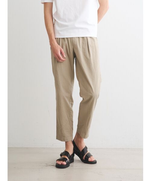 three dots / スリードッツ その他パンツ | Men's cotton linen pants | 詳細6