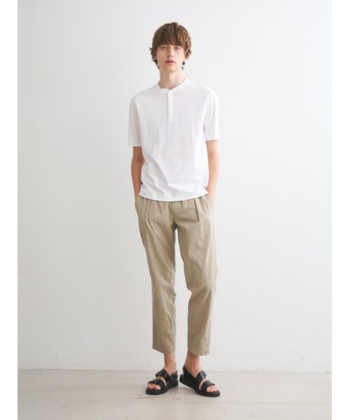 three dots / スリードッツ その他パンツ | Men's cotton linen pants | 詳細7