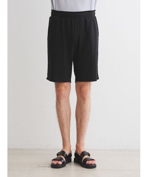 three dots / スリードッツ その他パンツ | Men's gauze french terry shorts | 詳細9