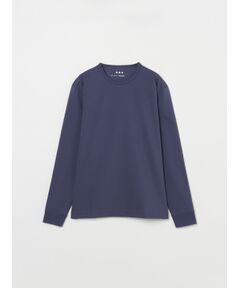 Men's high gauge ripple l/s crew