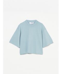 Sleek sweater s/s knitted tshirt