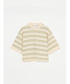 Sleek sweater s/s knitted tshirt