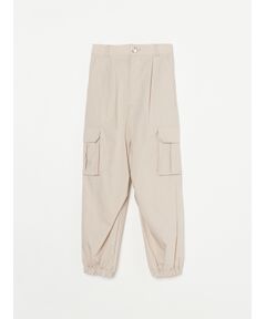 Soft typewriter cargo pant