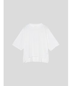 Soft sheer cotton loose tee