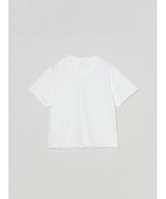 Powdery cotton s/s vneck