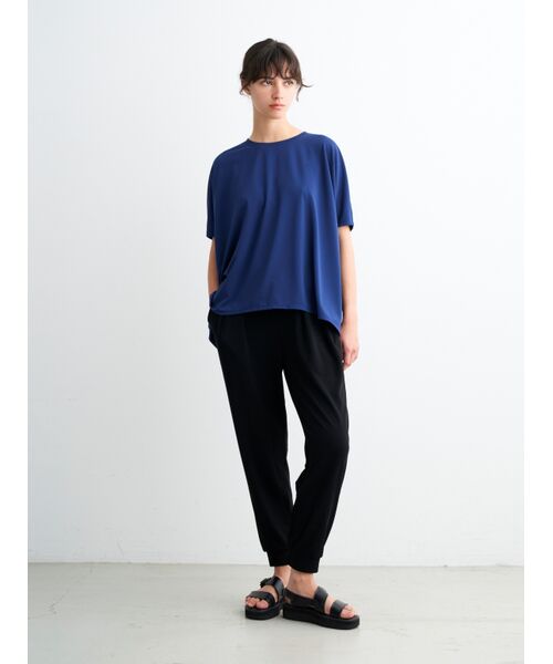 three dots / スリードッツ Tシャツ | Playful outfit dolman loose tee | 詳細8