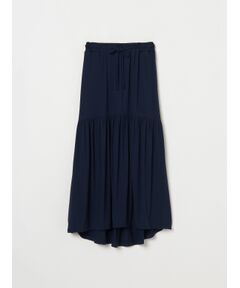 Travel line high low skirt