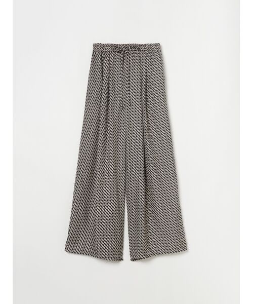 three dots / スリードッツ その他パンツ | Silky twill semi wide pants | 詳細6