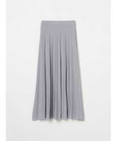 Sheer pleats skirt