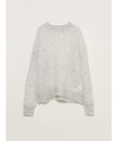 Mesh mohair pullover