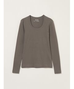 three dots / スリードッツ Tシャツ | Jessica long sleeve