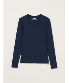 three dots / スリードッツ Tシャツ | Jessica long sleeve