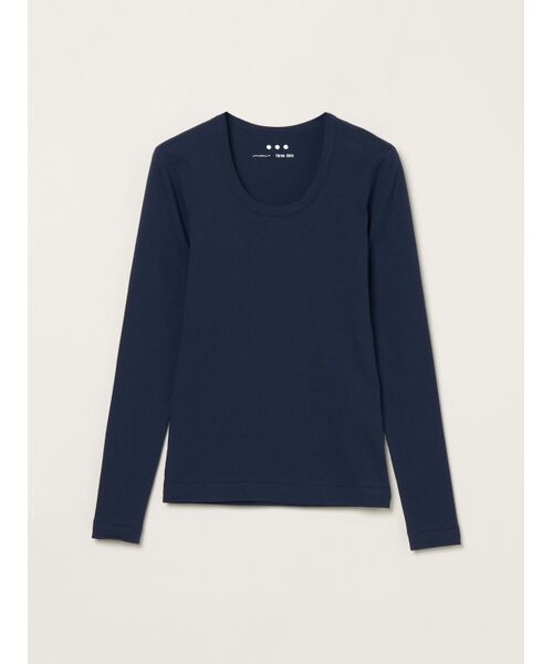 three dots/スリードッツ Jessica long sleeve navy S three dots/スリードッツ Jessica long sleeve navy S