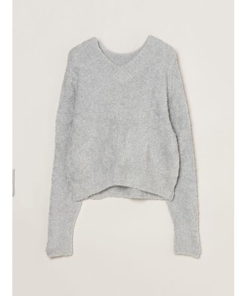 three dots / スリードッツ ニット・セーター | Sleepy sweater l/s 2way pullover | 詳細1