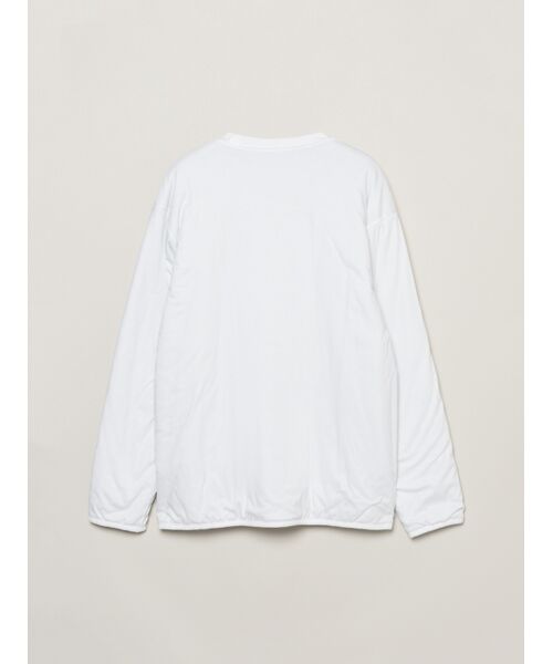 three dots / スリードッツ Tシャツ | Men's leo reversible padded pullover | 詳細1