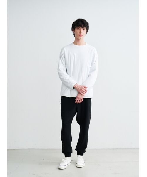 three dots / スリードッツ Tシャツ | Men's leo reversible padded pullover | 詳細8