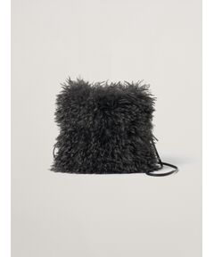 Wavy fur bag