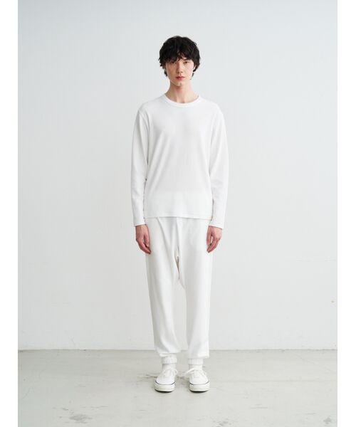 three dots / スリードッツ Tシャツ | Men's compact pile l/s t-shirt | 詳細10