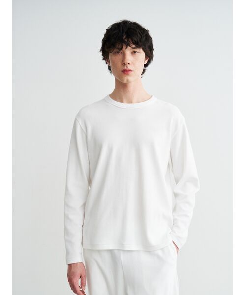 three dots / スリードッツ Tシャツ | Men's compact pile l/s t-shirt | 詳細6