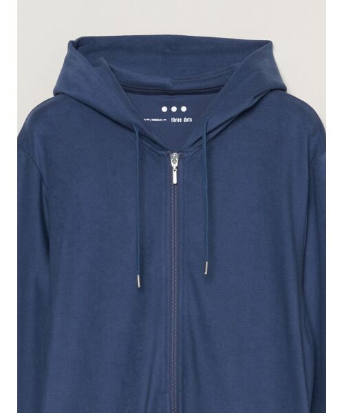 three dots / スリードッツ パーカー | Men's compact pile hoodie | 詳細2