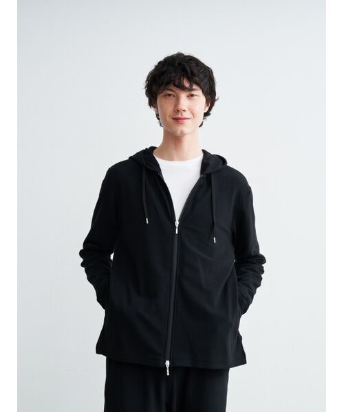 three dots / スリードッツ パーカー | Men's compact pile hoodie | 詳細6