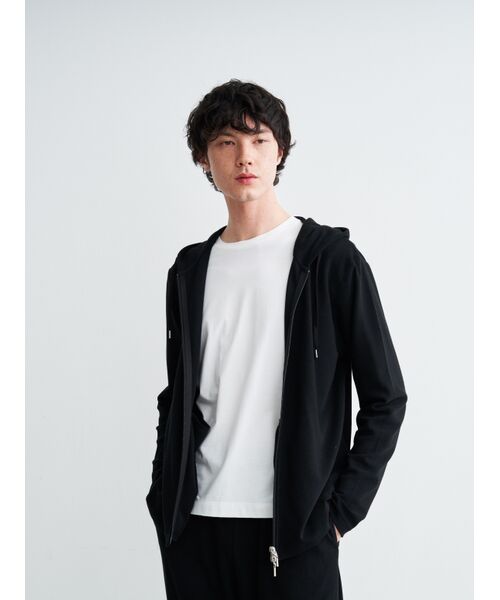 three dots / スリードッツ パーカー | Men's compact pile hoodie | 詳細7