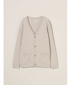 three dots / スリードッツ カーディガン・ボレロ | Souffle cotton cardigan