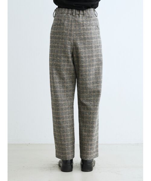 three dots / スリードッツ その他パンツ | Cotton tweed semi wide pants | 詳細10