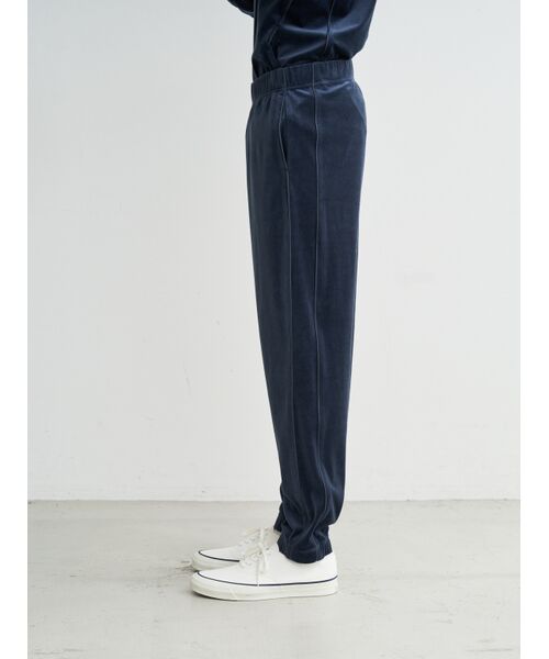 three dots / スリードッツ その他パンツ | Men's cotton velour pants | 詳細10