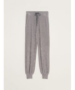 Velour sweater jogger pants