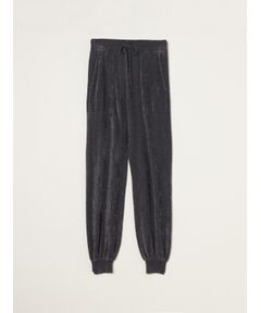 Velour sweater jogger pants