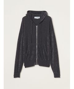 Velour sweater zip up hoody