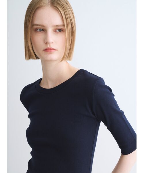 three dots / スリードッツ Tシャツ | Fundation cotton half sleeve T | 詳細7