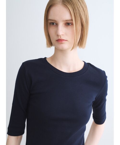 three dots / スリードッツ Tシャツ | Fundation cotton half sleeve T | 詳細8