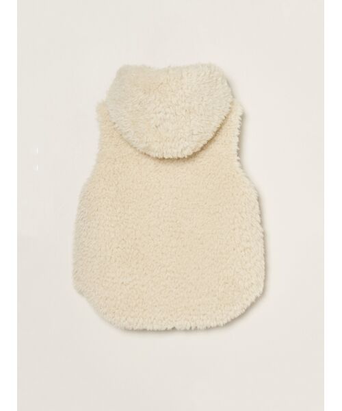 three dots / スリードッツ その他アウター | ecopel fur reversible vest | 詳細1