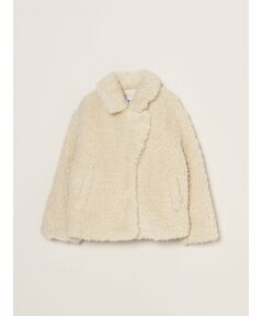 ecopel fur short coat