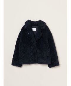 ecopel fur short coat