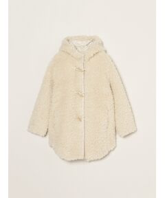 ecopel fur monster duffle coat