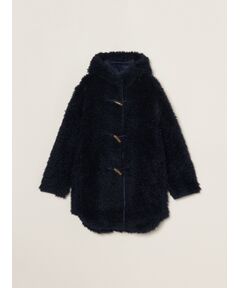 ecopel fur monster duffle coat