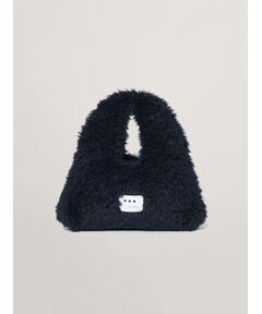 three dots / スリードッツ ショルダーバッグ | ecopel fur triangle bag