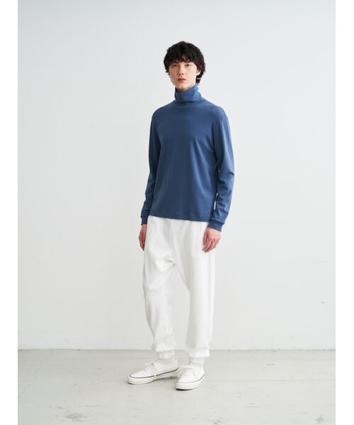 three dots / スリードッツ ニット・セーター | Men's brushed rib l/s turtle neck | 詳細9