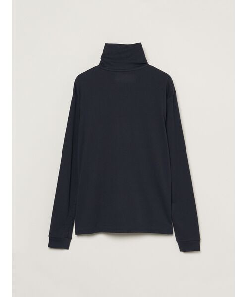 three dots / スリードッツ ニット・セーター | Men's brushed rib l/s turtle neck | 詳細1